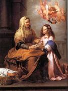 St Anne and the small Virgin Mary